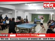 खेल का महाकुंभ टेबिल टेनिस जूनियर का खिताब हुआ समरेंद्र के नाम