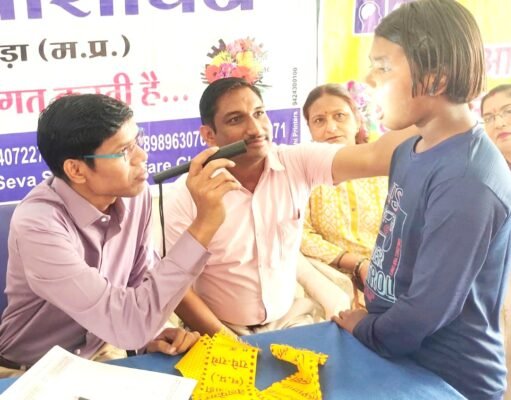 दिव्यांग छात्रावास में हुआ स्वास्थ्य शिविर सम्पन्न