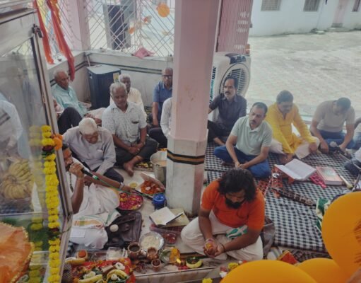 शिवोम् तीर्थ मंदिर में अखंड रामायण संपन्न