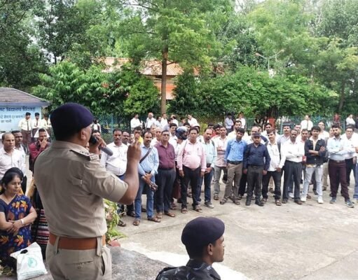 होमगार्ड शैक्षणिक प्रशिक्षण आपदा प्रबंधन छिंदवाड़ा