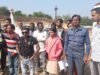 धरना देकर किया बहिष्कार चक्का जाम कर आक्रोश जताया