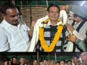 मित्र मंडल द्वारा सचिव निरंजन सूर्यवंशी को सेवानिवृत्ति पर दी गई भावभीनी विदाई।