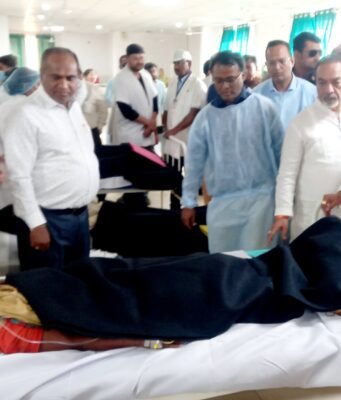 छिंदवाड़ा- भीषण सड़क हादसा घायलों से मिलने अस्पताल पहुंचे मुख्यमंत्री यादव