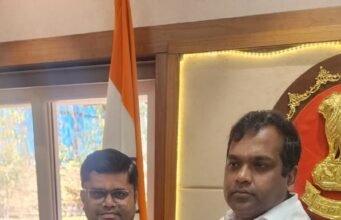 छिंदवाड़ा कलेक्टर से पार्षद संदीपसिंह चौहान की शिकायत