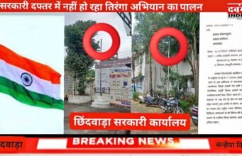 सरकारी आदेशों को ठेंगा: छिंदवाड़ा के सरकारी दफ्तरों में अब तक नहीं लहराया तिरंगा