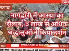 नागद्वारी में आस्था का सैलाब, 3 लाख श्रद्धालुओं ने किया दर्शन
