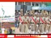 पुलिस परेड ग्राउंड छिन्दवाड़ा में ध्वजारोहण और परेड की सलामी