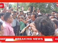 प्रशासन की कार्रवाई के विरोध में बिल्डिंग मटेरियल सप्लायर संगठन ने खोला मोर्चा