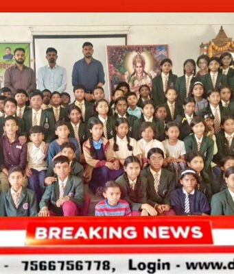 तामिया में गूंजा आयुर्वेद का मंत्र: एकलव्य विद्यालय के विद्यार्थियों ने लिया स्वस्थ भारत का संकल्प