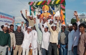विश्वकर्मा के जयकारों से गूंजा छिंदवाड़ा, परासिया रोड से इमलिया बोहता तक निकली भव्य शोभायात्रा